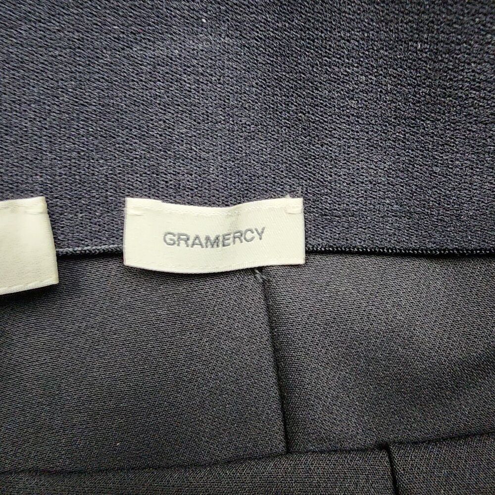 Lafayette 148 Gramercy Womens 6 Black Slacks Polyamide Elastane Career Pants - Picture 4 of 11